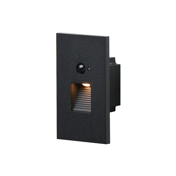 Maxim - 58102BK/MSP - LED Path Step Light with Motion Sensor - Path - Black