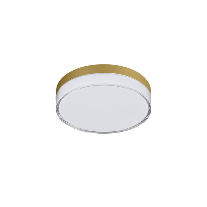 Maxim - 59760CLFTNAB - LED Flush Mount - Edge - Natural Aged Brass