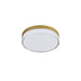 Maxim - 59760CLFTNAB - LED Flush Mount - Edge - Natural Aged Brass