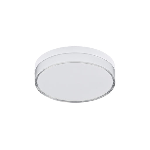 Maxim - 59762CLFTWT - LED Flush Mount - Edge - Satin Nickel