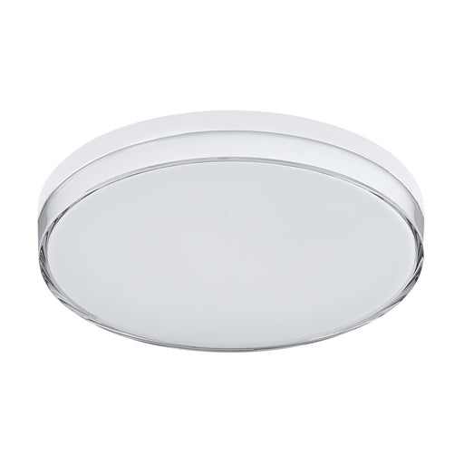 Maxim - 59764CLFTWT - LED Flush Mount - Edge - Satin Nickel
