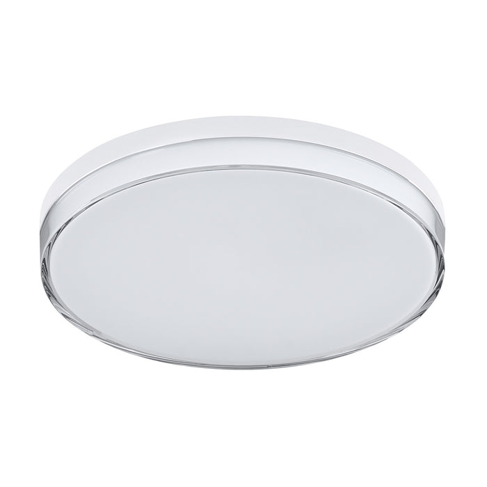 Maxim - 59764CLFTWT - LED Flush Mount - Edge - Satin Nickel