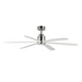 Maxim - 88326SN - 60" Ceiling Fan - Daisies - Satin Nickel