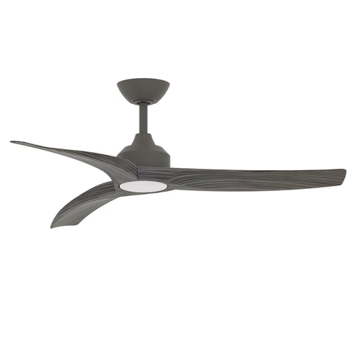 Maxim - 88772WTCHLGWD - 52" Ceiling Fan - Drifter - Charcoal / Grey Wood