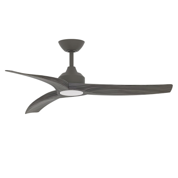 Maxim - 88772WTCHLGWD - 52" Ceiling Fan - Drifter - Charcoal / Grey Wood