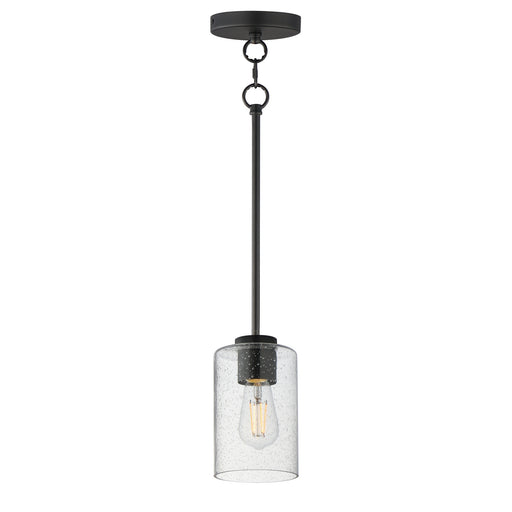 Maxim - 90461CDBK - One Light Pendant - Livingston - Black
