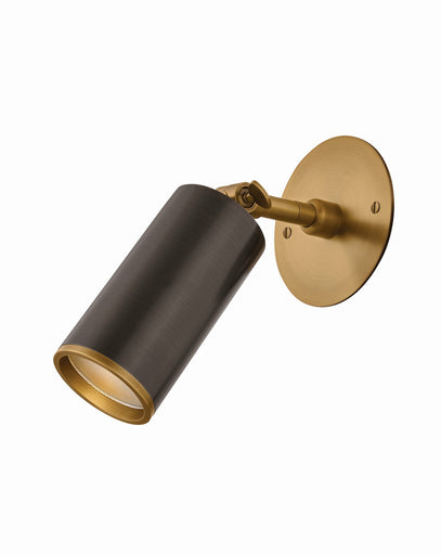 Caleb One Light Wall Sconce Patina Brass