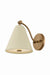 Troy Lighting - B3508-PBR/SSD - One Light Wall Sconce - Clive - Patina Brass