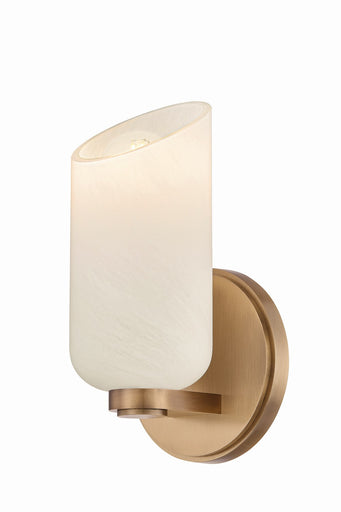 Hermann One Light Bath and Vanity Patina Brass