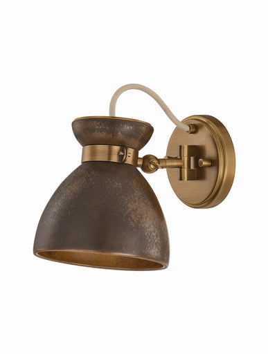 Allston One Light Wall Sconce Patina Brass