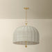 Troy Lighting - F1628-VGL - Six Light Pendant - Lonnie - Vintage Gold Leaf