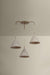 Troy Lighting - F2230-PBR/LWP - Three Light Chandelier - Benson - Patina Brass