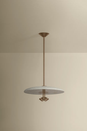 Garth LED Pendant Patina Brass