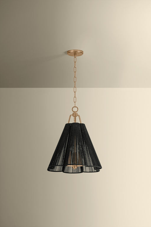 Troy Lighting - F3418-PGL - Three Light Pendant - Sonoma - Patina Gold Leaf