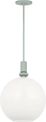 Malcolm One Light Pendant Thistle Green