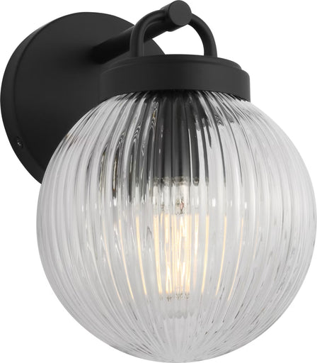 Preston One Light Vanity Midnight Black