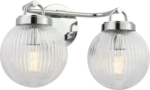 Visual Comfort Studio - SCDJVN127CHRG - Two Light Vanity - Preston - Chrome