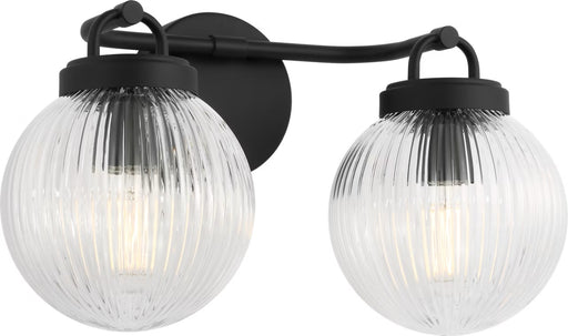 Preston Two Light Vanity Midnight Black