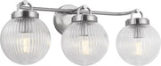 Visual Comfort Studio - SCDJVN128BNRG - Three Light Vanity - Preston - Brushed Nickel