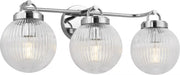 Visual Comfort Studio - SCDJVN128CHRG - Three Light Vanity - Preston - Chrome