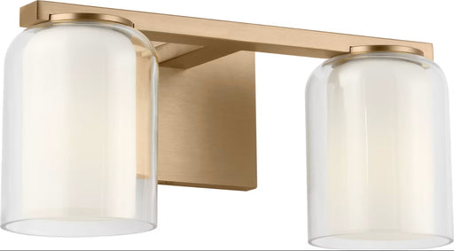 Holden Two Light Vanity Satin Brass