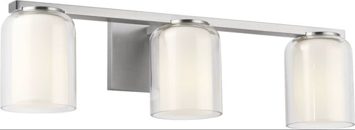 Holden Three Light Vanity Brushed Nickel