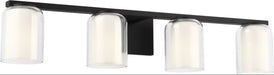 Visual Comfort Studio - SCDJVN132MBKBCGMG - Four Light Vanity - Holden - Midnight Black