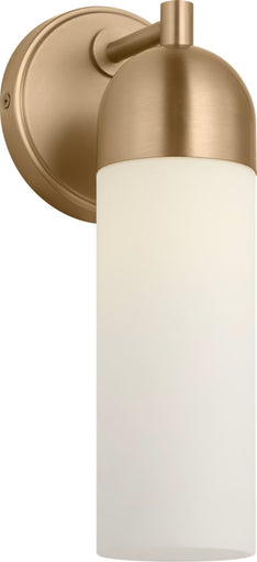 Lawson Two Light Wall Sconce Satin Brass
