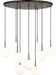 Visual Comfort Studio - SCRJCH206AIOEG - Nine Light Chandelier - Sorelle - Aged Iron