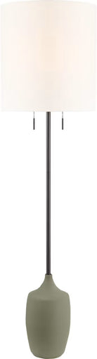 Sayer Two Light Floor Lamp Aged Iron