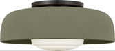 Visual Comfort Studio - SCRJFM169AISSOEG - One Light Flush Mount - Liora - Aged Iron
