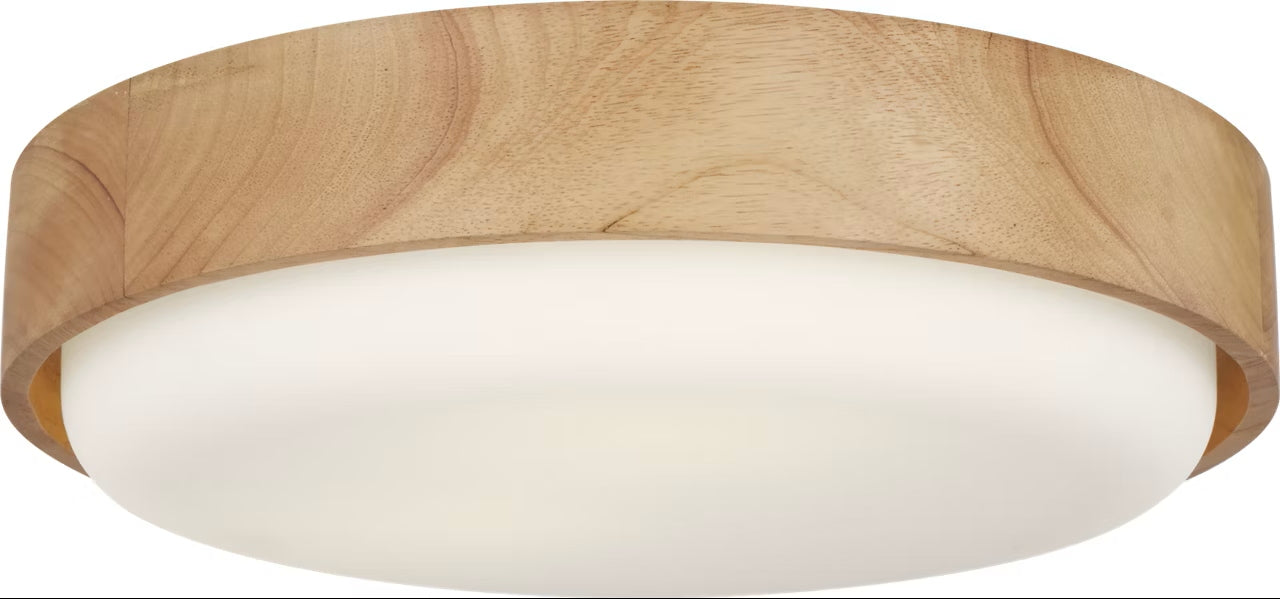 Visual Comfort Studio - SCRJFM189NHOEG - Three Light Flush Mount - Aurelle - Natural Honey