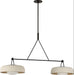 Visual Comfort Studio - SCRJLS171AIISOEG - Two Light Linear Chandelier - Liora - Aged Iron