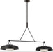 Visual Comfort Studio - SCRJLS171AIOEG - Two Light Linear Chandelier - Liora - Aged Iron