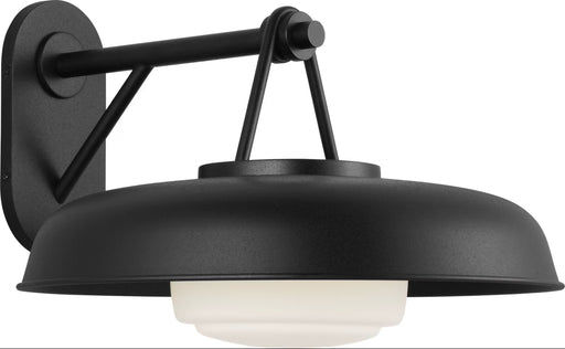 Liora One Light Wall Lantern Textured Black