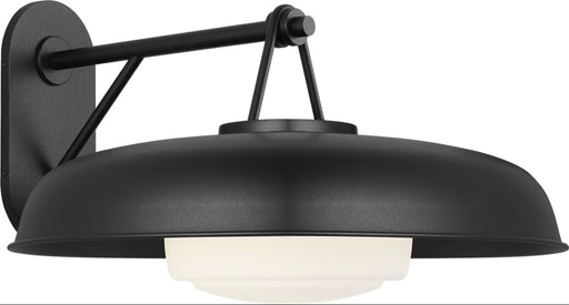 Liora One Light Outdoor Wall Mount Textured Black
