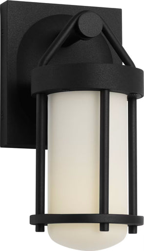 Otis One Light Wall Lantern Textured Black