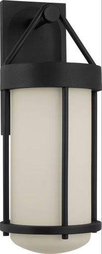 Otis One Light Wall Lantern Textured Black