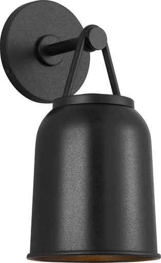 Liora One Light Wall Lantern Textured Black