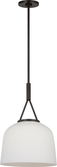 Visual Comfort Studio - SCRJPD166AIOEG - One Light Pendant - Liora - Aged Iron
