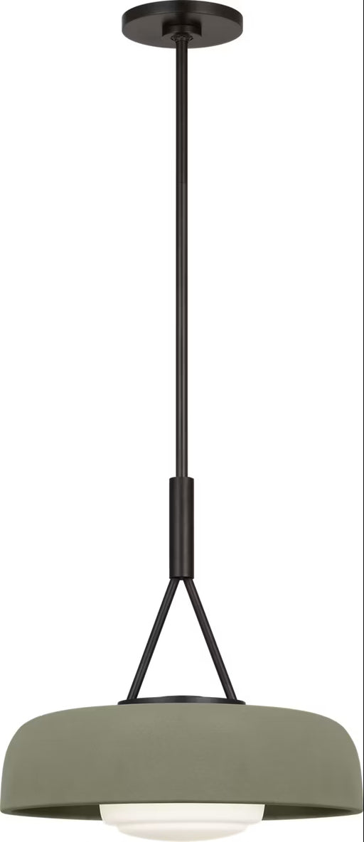 Visual Comfort Studio - SCRJPD167AISSOEG - One Light Pendant - Liora - Aged Iron