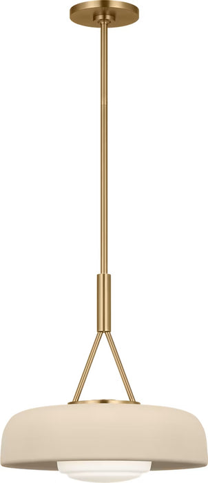 Visual Comfort Studio - SCRJPD167EBSISOEG - One Light Pendant - Liora - Estate Brass