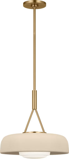 Liora One Light Pendant Estate Brass
