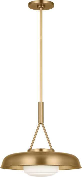 Visual Comfort Studio - SCRJPD167EBSOEG - One Light Pendant - Liora - Estate Brass