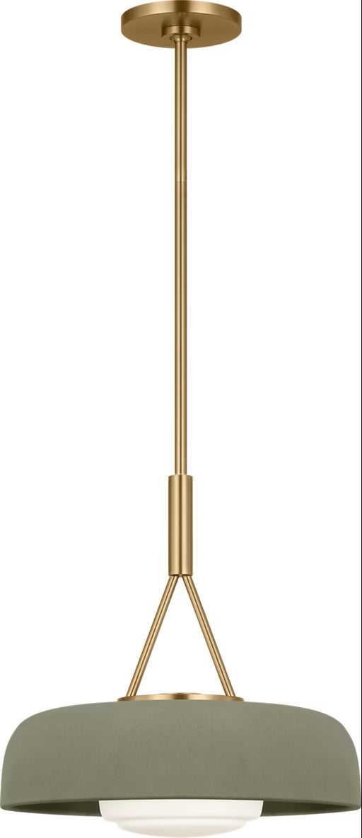 Visual Comfort Studio - SCRJPD167EBSSSOEG - One Light Pendant - Liora - Estate Brass