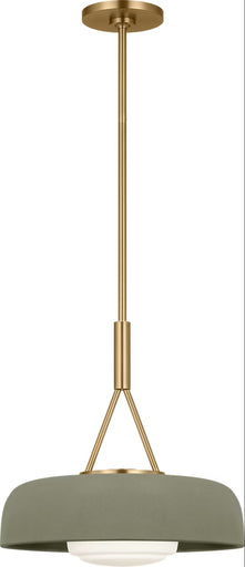 Liora One Light Pendant Estate Brass