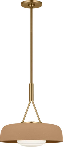 Liora One Light Pendant Estate Brass