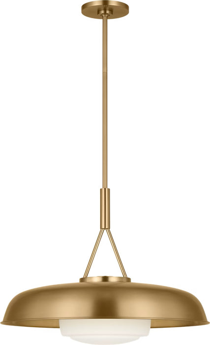 Visual Comfort Studio - SCRJPD168EBSOEG - One Light Pendant - Liora - Estate Brass