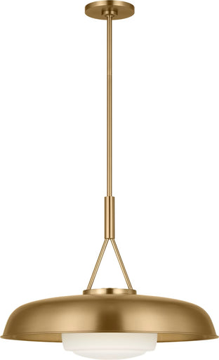 Liora One Light Pendant Estate Brass