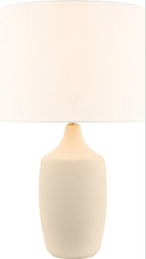 Sayer One Light Table Lamp Estate Brass